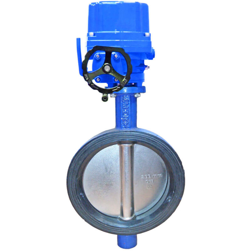 ON/OFF TYPE ELECTRICAL ACTUATOR BUTTERFLY VALVE SINGLE PHASE - 230V ACLIV-ELA-BFV-CI-CF8-003